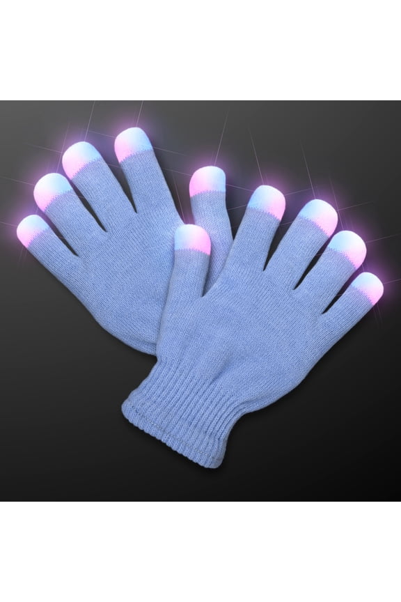 FlashingBlinkyLights Small Let-It-Glow LED Gloves for Children