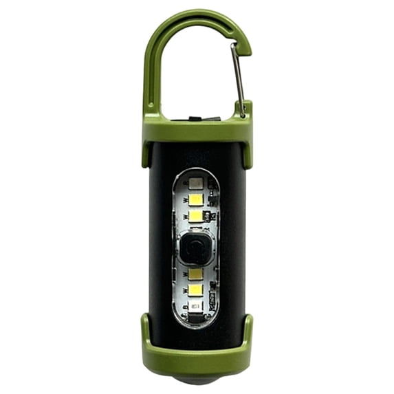 Flashlight, 1200lm Super Bright Mini Keychain Flashlight Waterproof, Portable Rechargeable Bright Keychain Flashlight, EDC Mini Keychains Flashlight, for Camping, Hiking, Rescue(Green,3.5x1.3")