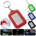 Flashlight 3 LED Good Performance ABS Portable Keychain Flashlight Lamp
