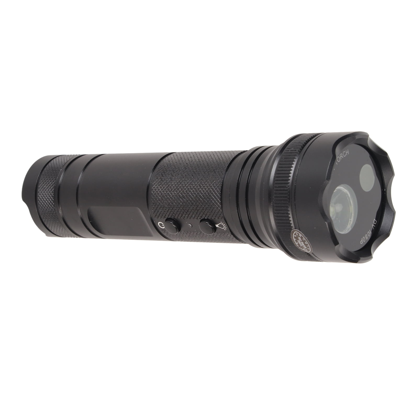 Flashlight Camera, LED Flashlight Video Recorder Rechargeable IP66 Waterproof Aluminum Alloy