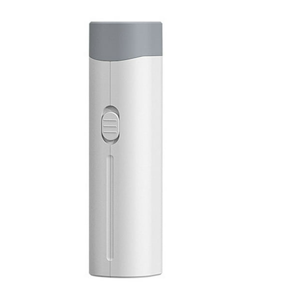 FUEENIRVA Multifunctional White Desk Lamp with Telescopic Portable Flashlight Feature