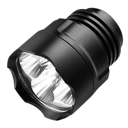 Flashlight Head 1200 Lumen, BA11630, Black