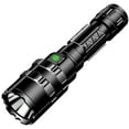 thumbnail image 1 of Flashlight, LED Tactical Flashlight with 5 Color Lights, IPX6 Waterproof Aluminum Alloy Fixed Focus Outdoor Flashlight for Camping Hiking Emergency, 1 of 8
