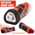 thumbnail image 1 of Flashlight Portable For Milwaukee 49-24-0146 12V LED Work Light Torch Light, 1 of 12