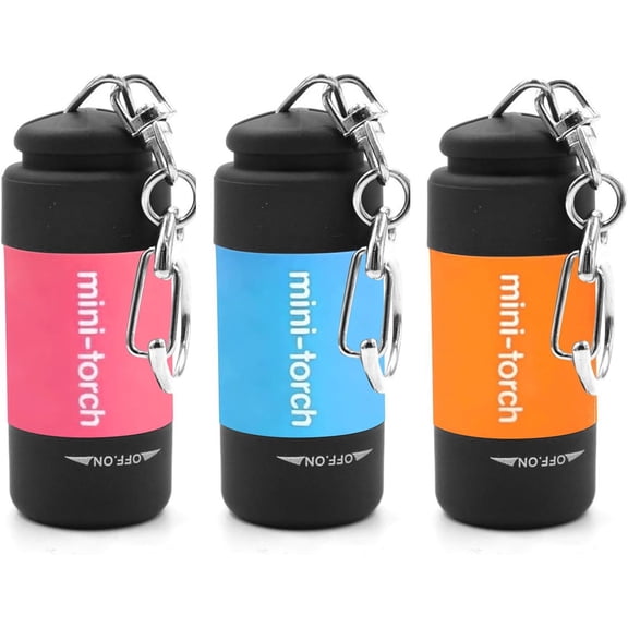 Flashlight, Travel Flashlight Colorful Flashlight High- Pocket Flashlights, 3