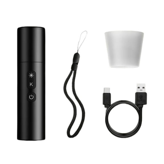 Flashlight Zoomable Photography Light High Intensity LED Fill Light Enhances Photography in Any Setting