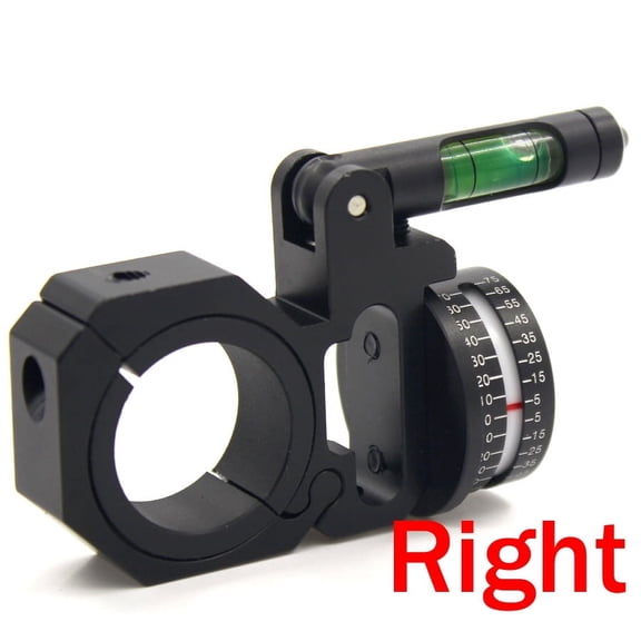 Flashlight bracket calibrator angle meter folding level meter elevation angle depression angle measurement 25.4-30mm-