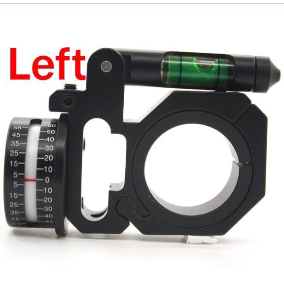 Flashlight bracket calibrator angle meter folding level meter elevation angle depression angle measurement 25.4-30mm-
