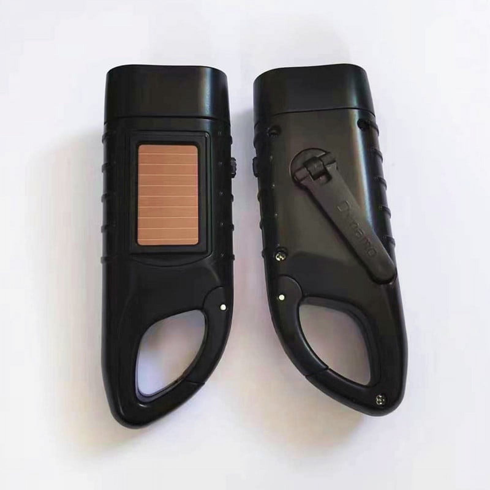 Small Solar Flashlight Flashlight, emergency, solar hand-cranked - Walmart.com