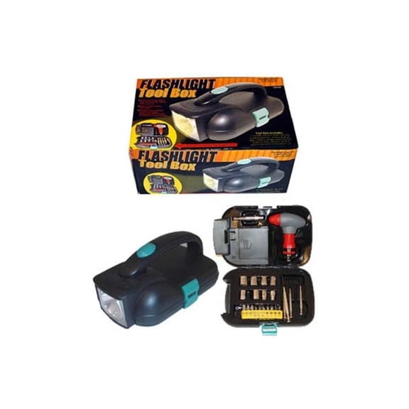 Flashlight & Tool Box - 2 in 1 Combo - OA258