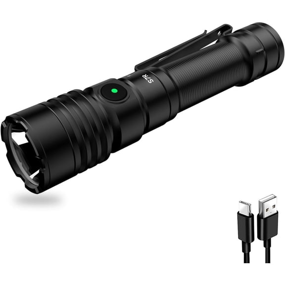 Flashlights High Lumens,1400 Lumen & 350 Meters Bright, EDC Flashlight, IP68 ,Flash Lights for ,Camping,Search and Rescue(S7R)