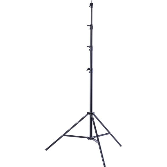 Flashpoint 13' Pro Air-Cushioned Heavy-Duty Light Stand V2, Black