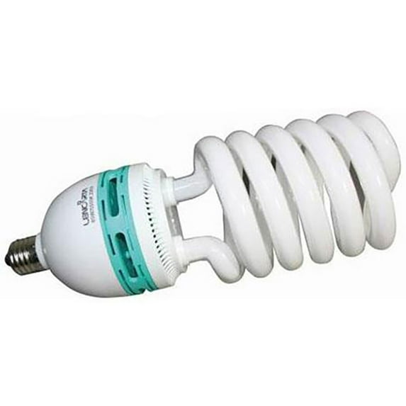 Flashpoint 85W 5500K Spiral CFL Fluorescent Light Bulb, Equivalent Output of 425 Watts