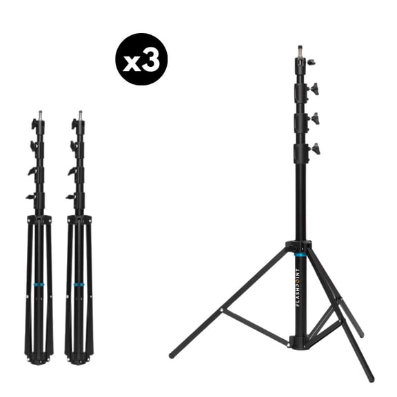 Flashpoint 9' Air-Cushion Heavy-Duty AutoStand Pro (3 Pack)