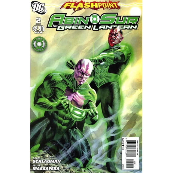 Flashpoint: Abin Sur-The Green Lantern #2 VF ; DC Comic Book