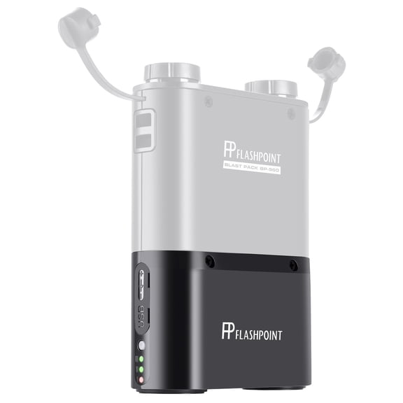 Flashpoint BP-960 Blast Pack Battery Plus with 3 level LED battery status and USB port 5800mAh (BT5800)