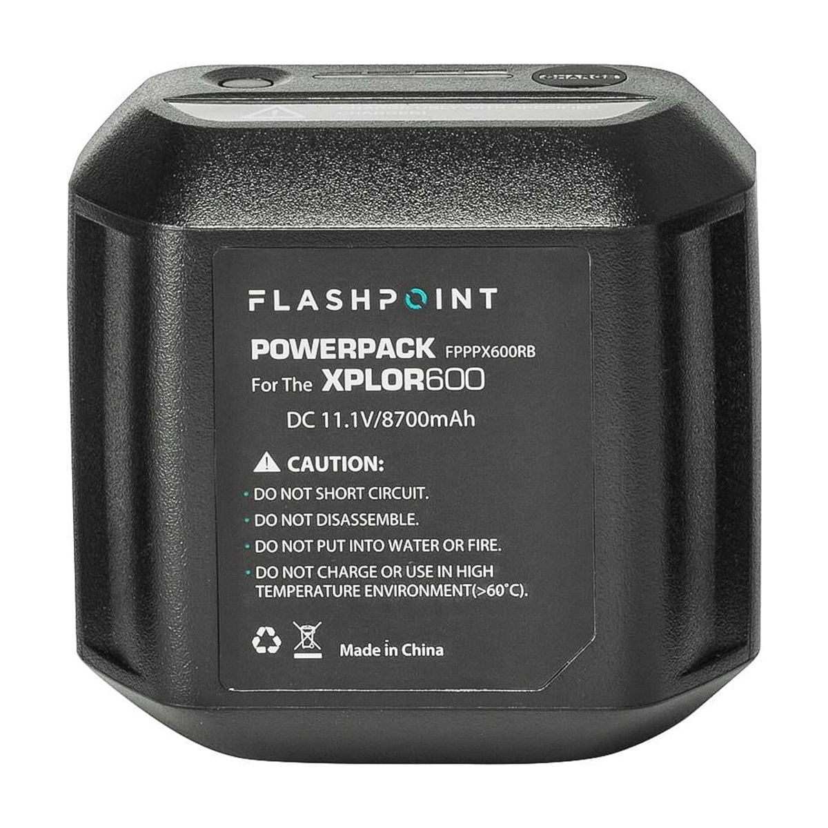 Flashpoint Lithium-Ion Battery Pack for XPLOR 600 PRO (28.8V, 2600mAh) WB26 – Flashpoint – Photography Lighting