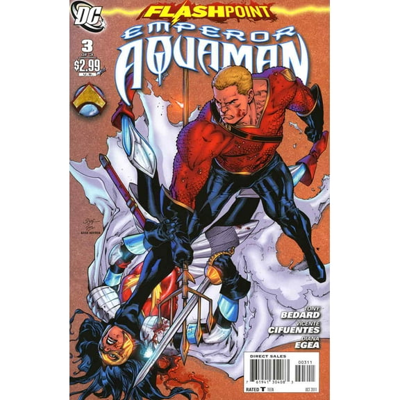 Flashpoint: Emperor Aquaman #3 VF ; DC Comic Book