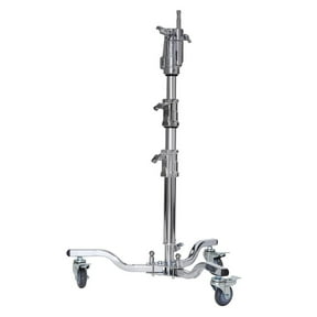 Flashpoint 3.8' Lowboy Steel Stand with Low Rolling Base and Combo Head