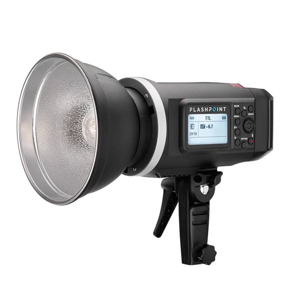 Flashpoint Godox AD600BM XPLOR 600 HSS TTL Battery-Powered Monolight Bowens Mount 600Ws GN87 High Speed Sync Outdoor Flash Strobe Light with 2.4G Wireless X System