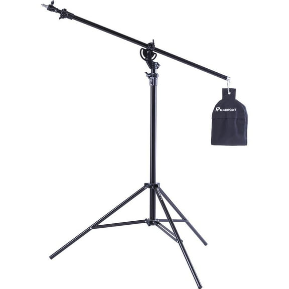 Flashpoint Pro Air Cushioned Heavy Duty Boom Light Stand - 13'