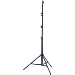 Flashpoint Pro Air-Cushioned Heavy-Duty Light Stand (Black, 9.5')