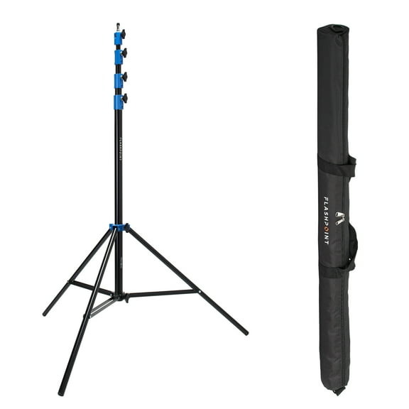 Flashpoint Pro Air-Cushioned Heavy-Duty Light Stand (Blue, 13')
