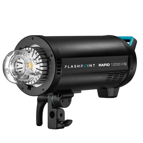 Flashpoint Rapid 1200 II R2 HSS Flash Head, Godox QT1200IIIM