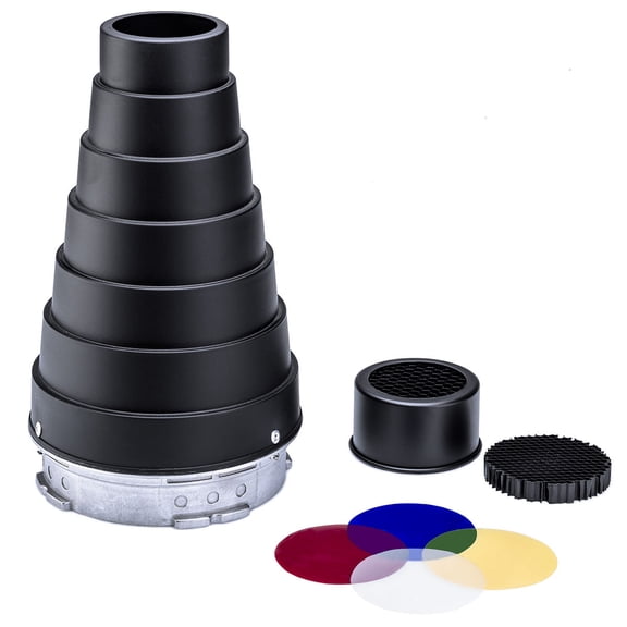 Flashpoint Snoot Kit for Flashpoint Mount Strobes