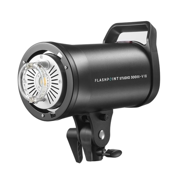 Flashpoint Studio 300 III-V R2 Studio Flash Monolight with LED Modeling Lamp, Godox SK300III-V