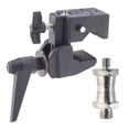 thumbnail image 1 of Flashpoint Super Clamp with Flush Mount 1/4"X20 / 3/8" AntiTwist Stud, 1 of 10
