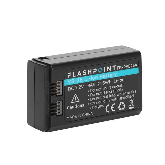 Flashpoint VB-26 Li-ion Battery for the Zoom Li-ion X and Zoom Li-ion III Speedlight Flashes