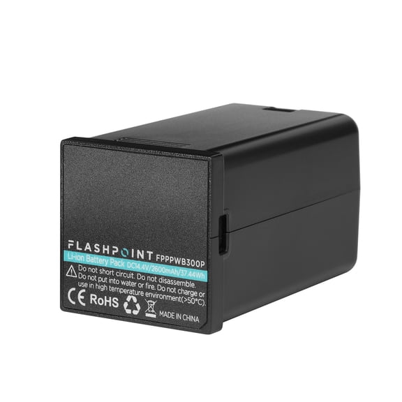 Flashpoint WB300P 14.4V 2600mAh Li-ion Battery Pack for the XPLOR300 Pro (Godox WB300P)