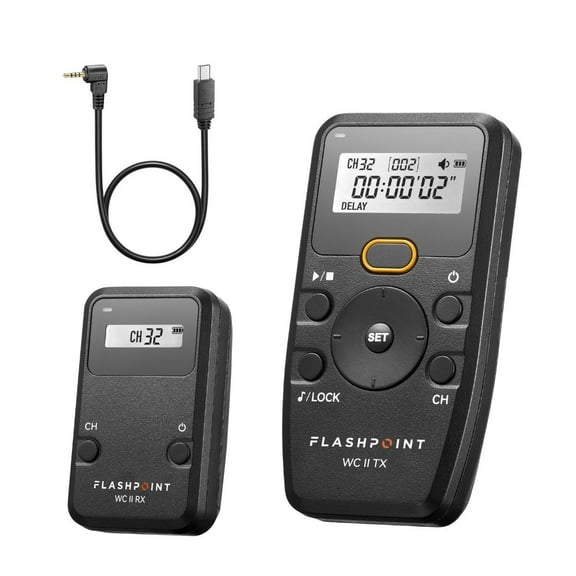 Flashpoint Wave Commander II Wireless Remote Shutter Release Kit for Sony Multi-Terminal, Godox TR-S1