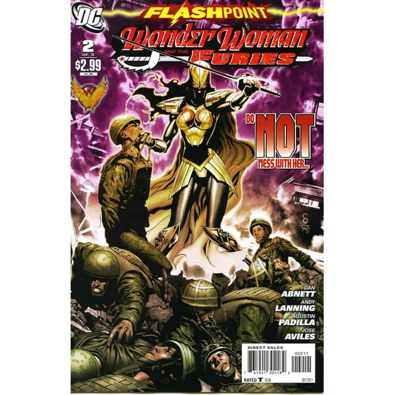 Flashpoint: Wonder Woman and the Furies #2 VF ; DC Comic Book