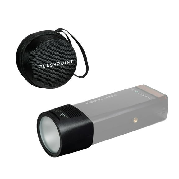 Flashpoint eVOLV 200 Round Flash Head