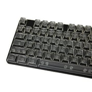 Flashquark Crystalis Polycarbonate Keycaps - Ice Clear