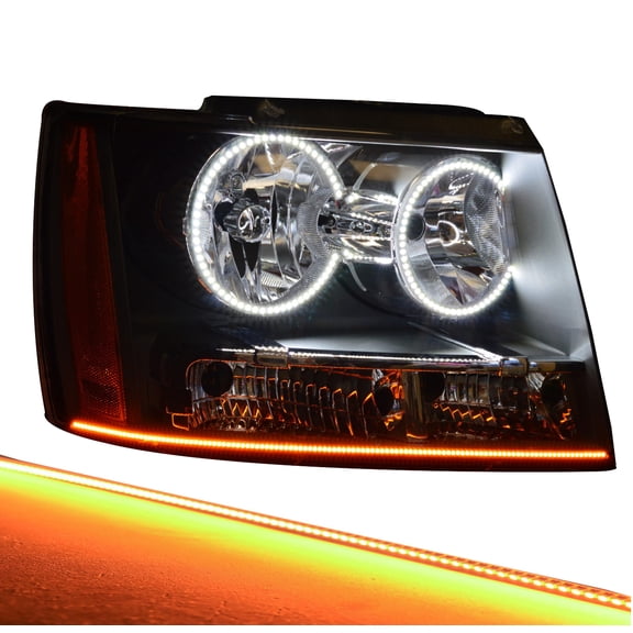 Flashtech 3528 SMD Flex 16 Inch LED Lighting Decorative Lights - Amber