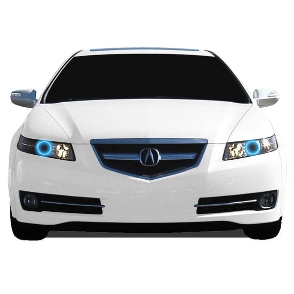 Flashtech Blue LED Halo Ring Headlight Kit for Acura TL 04-08