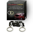 thumbnail image 1 of Flashtech External White Switchback LED Halo Kit for 06-09 Chrysler Pacifica Fog Lights, 1 of 10