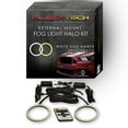 thumbnail image 1 of Flashtech External RF White Switchback LED Halo Kit for 2007-2010 Jeep Patriot Fog Lights, 1 of 10