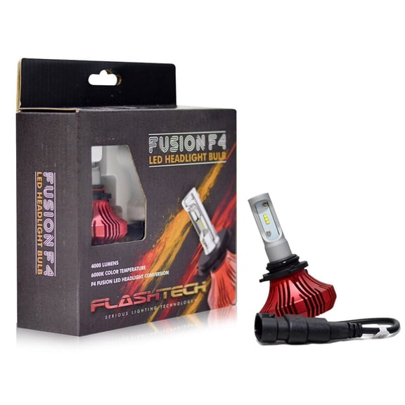 Flashtech F4 LED Headlight and Fog Light Bulbs 42W 8000LM 6000K Cool White – 9005 H10 Conversion Kit