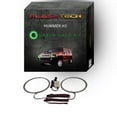 thumbnail image 1 of Flashtech Green Angel Eye LED Headlight Halo Ring kit for 2006-2010 Hummer H3 Headlights, 1 of 3