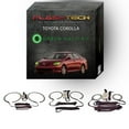 thumbnail image 1 of Flashtech Green Angel Eye LED Headlight Halo kit for 2009-2010 Toyota Corolla Headlights, 1 of 2