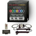 thumbnail image 1 of Flashtech RGB Multi Color LED Halo kit with RF Remote for 07-10 Jeep Compass Fog Lights, 1 of 2