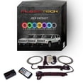 thumbnail image 1 of Flashtech RGB Multi Color Bluetooth LED Halo kit for 2011-2015 Jeep Patriot Fog Lights, 1 of 11