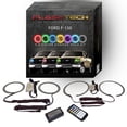 thumbnail image 1 of Flashtech RGB Angel Eye LED Halo kit with RF Remote for 2004-2008 Ford F-150 Headlights, 1 of 11