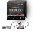 thumbnail image 1 of Flashtech RGB Angel Eye LED Halo kit with IR Remote for 2003-2009 Hummer H2 Headlights, 1 of 11