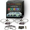 thumbnail image 1 of Flashtech RGB Multi Color LED Halo kit w/ RF for 05-10 Chrysler 300 Headlight & Fog Lights, 1 of 11