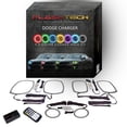 thumbnail image 1 of Flashtech RGB LED Halo kit & Bluetooth app for 11-14 Dodge Charger Headlight & Fog Lights, 1 of 11